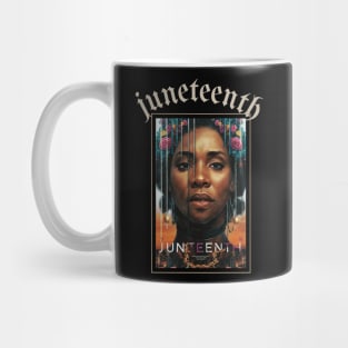 juneteenth African American woman Mug
